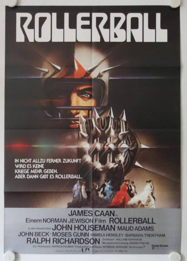 Rollerball original release german movie poster